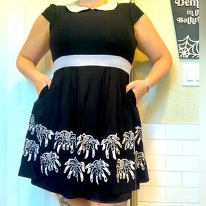 Sourpuss Creepy Crawlies Lizzie Dress-Medium